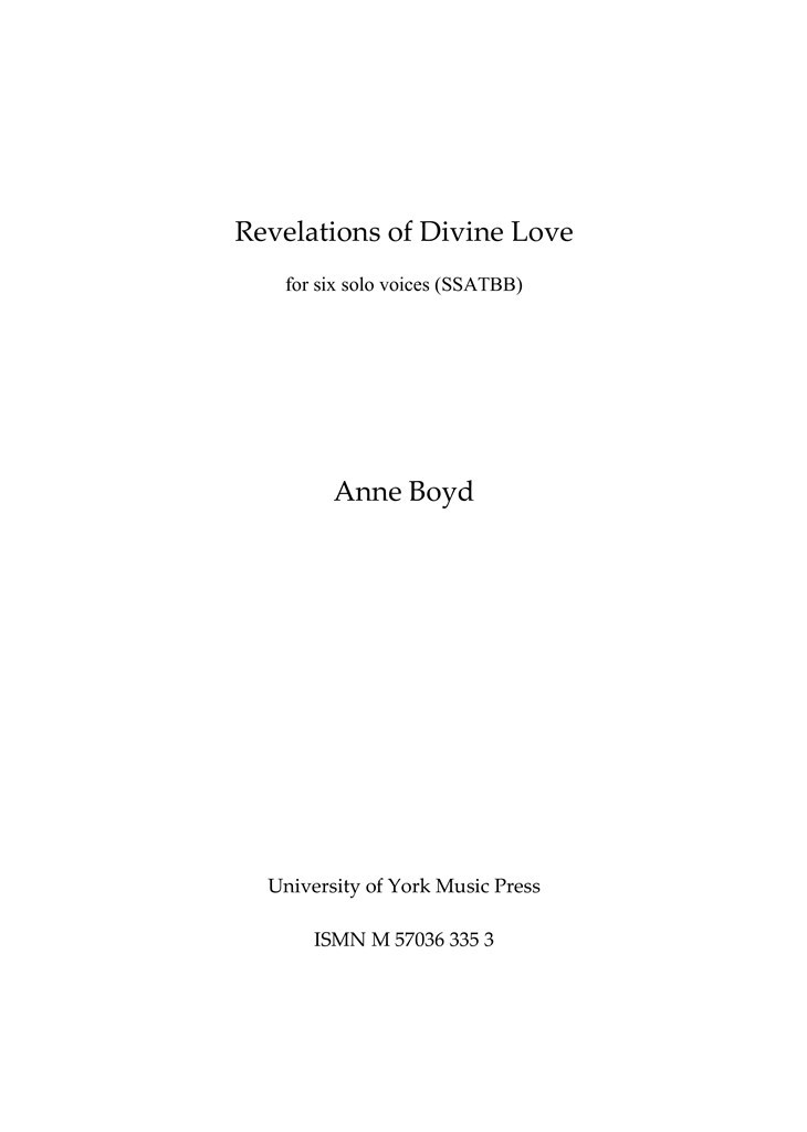 Revelations Of Divine Love